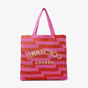 Like new Jimmy Choo Beach N/S crochet tote bag $1,695
